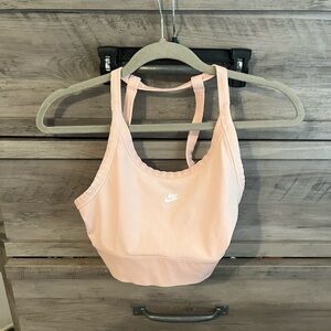Nike Women's Light Pink Sports Bra